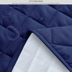 100% Waterproof Quilted Sofa Covers-Blue