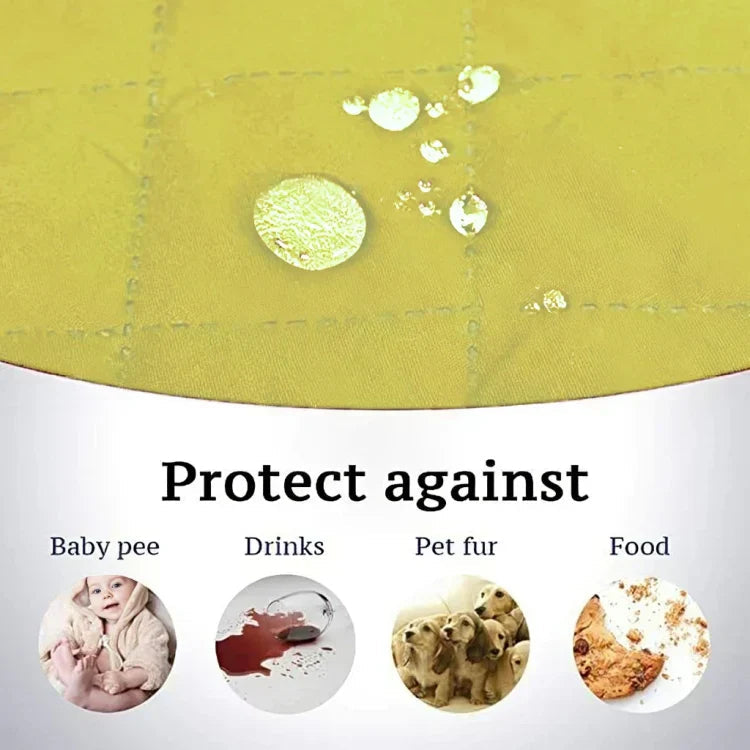 100% Waterproof Quilted Sofa Covers-Skin