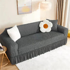 Turkish Bubble Sofa Covers Grey Color