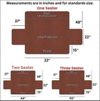 Ultrasonic Quilted Sofa Covers-Off White