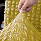 Turkish Bubble Sofa Covers Yellow Color
