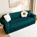 Turkish Bubble Sofa Covers Zinc Color