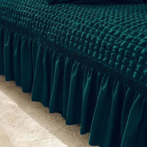 Turkish Bubble Sofa Covers Zinc Color